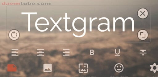 Textgram X برامج لتصميم الصور