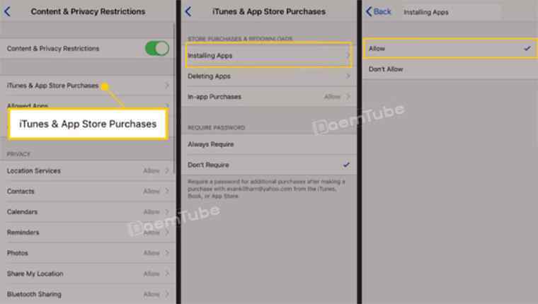 حل مشكلة تعذر تثبيت التطبيق للايفون - شرح لكل اصدارات IOS | دعم تيوب