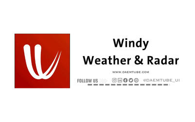 افضل 8 تطبيقات للسفر والتنقل بين المدن لا يمكنك الاستغناء عنها Windy.com - Weather & Radar